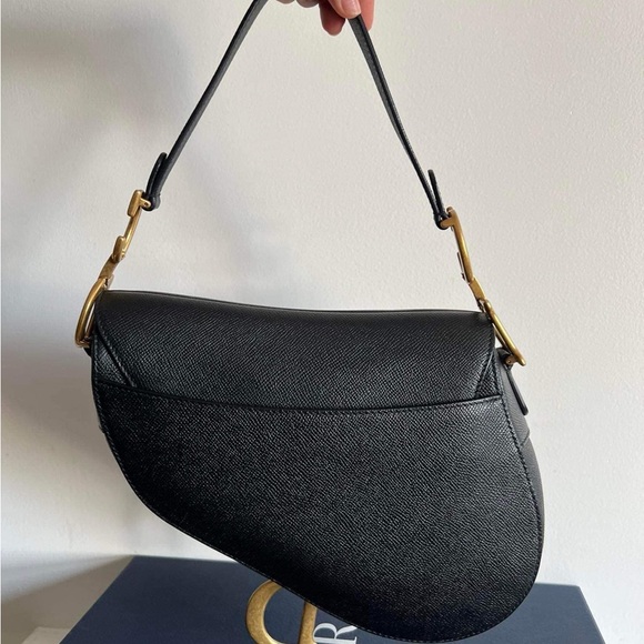 Dior Saddle Bag Medium Grained Calfskin - Picture 4 of 14